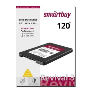 Накопичувач 2,5 SSD Smartbuy Revival 3 120 GB SATA3 PS3111 3D TLC