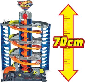 Оригінал Hot Wheels City Мега гараж для машинок Хот Вілс місто, трек