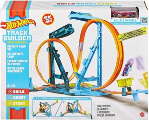 Трек хот вілс Hot Wheels Track Builder Unlimited Infinity Loop Kit