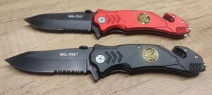 Mil-Tec 15306510 ніж складаний стропоріз склом серейтор helikon edc