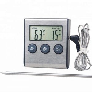 Цифровий термометр TP-700 для духовки печі з виносним датчиком до 250C