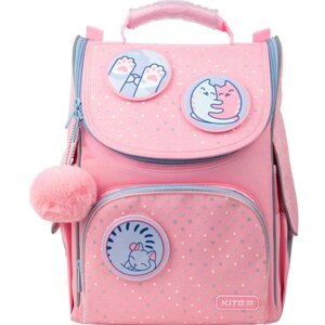 Рюкзак шкільний каркасний Kite Education Hugs&amp, Kittens K22-501S-3 (LED)