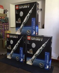 Новий Конструктор Lego NASA Apollo Saturn V Lego 21309! New!