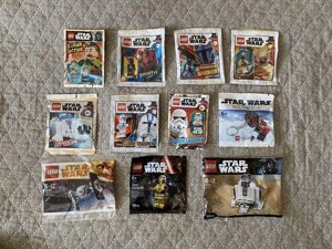 Полібеги LEGO Star Wars: Darth Maul, Clone 501, Stormtrooper, C-3PO