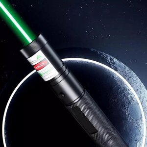 Зелена лазерна указка з ключами, лазер 303 1000mW Laser pointer, потужний