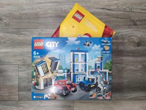 Подарунок + LEGO (LEGO) Місто 60246 поліцейський відділ