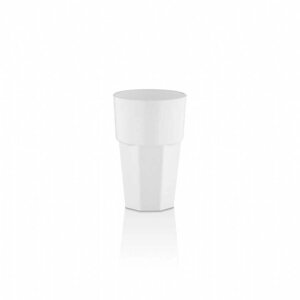 Склянка/склянка (хайбол), 300 мл, GC-0021W Полікарбонат, Білий