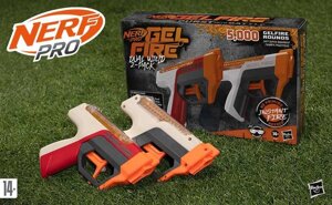 Набір бластери NERF Pro Gelfire Dual Wield Пістолети Нерф Про Гельфайр