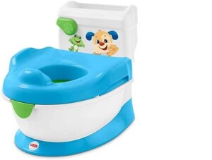 Унітаз у формі горщика з м'якою подушкою та кришкою Fisher-Price