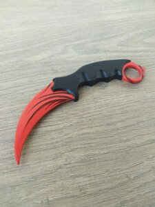 Дерев'яний ніж керамбіт колау karambit claw Стендоф2 standoff cs: go