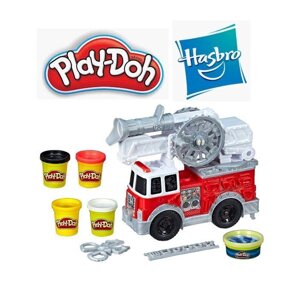 Play-Doh Wheels Firetruck Toy Пожежна Пожежна машина Плей До D4236