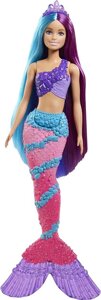 Лялька Барбі Русалонька з довгим волоссям Barbie Dreamtopia Mermaid