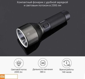 Ліхтар світлодіодний NexTool Nato Outdoor Flashlight (NE0126)