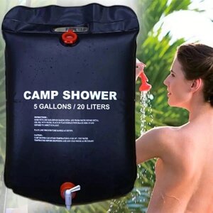 Підвісний портативний душ для кемпінгу та дачі 20 л, Camp Shower