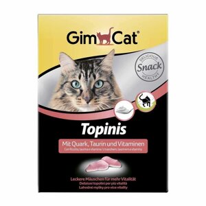 Вітаміни для кішок — мишки з таурином і сиром Gimpet Topinis