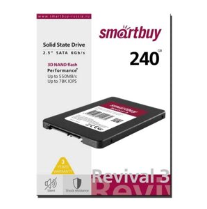 Накопичувач 2,5 SSD Smartbuy Revival 3240 GB SATA3 PS3111 3D TLC