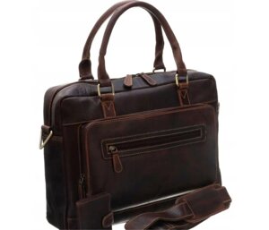 Чоловіча сумка, сумка для ноутбука, чоловіча сумка, коричневий