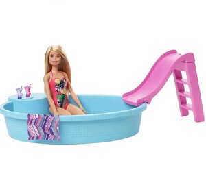 Уцінка Ігровий набір Барбі Barbie Розваги біля басейну басейн