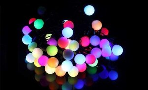 Новорічний Garland Ball 100 світлодіодів, 8M MultyColore