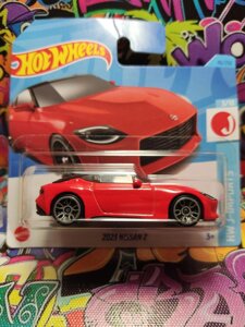 Базовий автомобіль hot wheels Nissan Z 2023 red, хот вилс нісан З, мпейн
