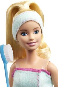 Лялька Барбі шарнірна в СПА салоні Barbie Spa Doll with Puppy, Mattel