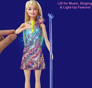 Лялька Барбі з гітарою співає і світиться Barbie Big Dreams, Mattel