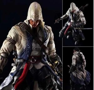 Іграшка фігурка ассасин Assassin Creed Коннор Кенуей 25см рухлива