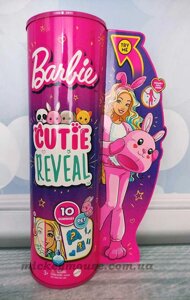 Лялька Барбі Милий кролик Barbie Doll Cutie Reveal Bunny Plush HHG19