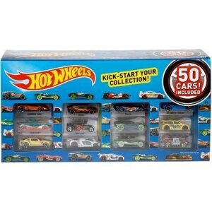 Подарунковий набір базових машинок Hot Wheels Хот Вілс 50 шт Mattel