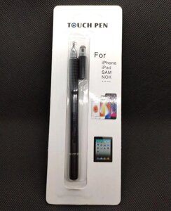 Універсальний Ємнісний стилус — Ручка 3 в 1 Jonsnow Touch Pen Чорний
