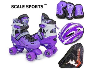 Ролики квади Scale Sports (США) із захистом. 7 кольорів. Супер якість!