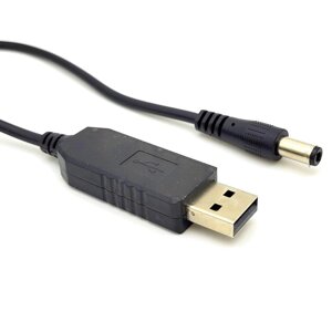 Блекаут. Новий Кабель ACCLAB USB to DC (5V to 9V, 1A) Кабель ACCLAB US
