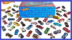 Набор 50 машинок хот вілс Hot Wheels Set of 50 V6697 оригінал