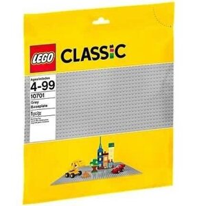 Конструктор LEGO: Gray Baseplate (10701) Пластина 44 x 0.4 x 38.7 cm