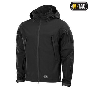 Тактична, якісна M Tac куртка Soft Shell Black розміріи є S,M,L, XL, XX