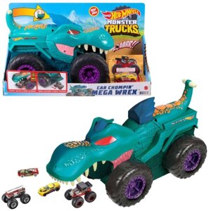 Ігровий набір Hot Wheels Monster Trucks Хижий Мега Рекс (GYL13)