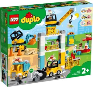 Lego Duplo Баштовий кран на будівництві 10933