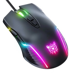 Ігрова миша провідна Onikuma CW905 RGB підсвічуванням 6400DPI