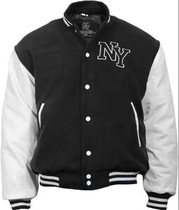 Куртка Mil-Tec NY Baseball - Black/White 10370002