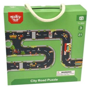 Головоломка Tocky Toy City Road Narned Puzzle Guzzle Giant Road
