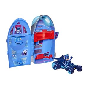 PJ MASKS Ігровий набір Герої в масках Штаб-ракета 2-в-1, F2098