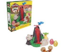 Play-Doh Slime Dino Crew Lava Hasbro набір пластиліну Острів Лава
