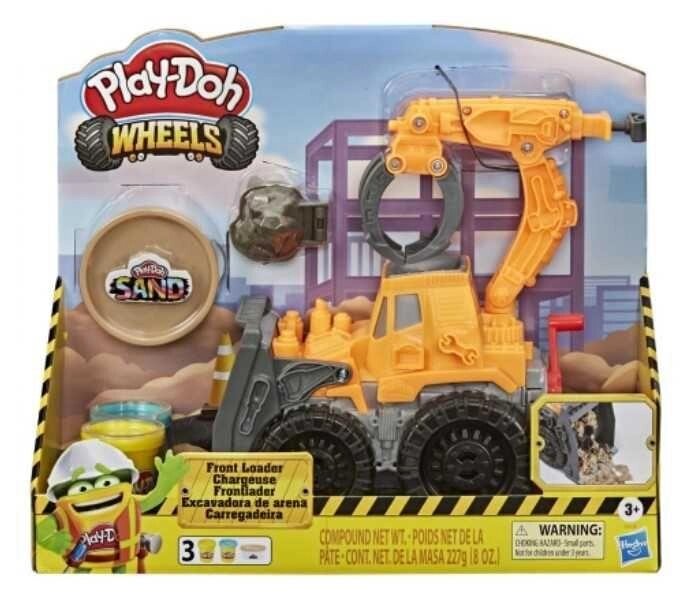 Play-Doh Wheels Front Loader Toy Truck E9226 Play до формового тіста від компанії Компас - фото 1