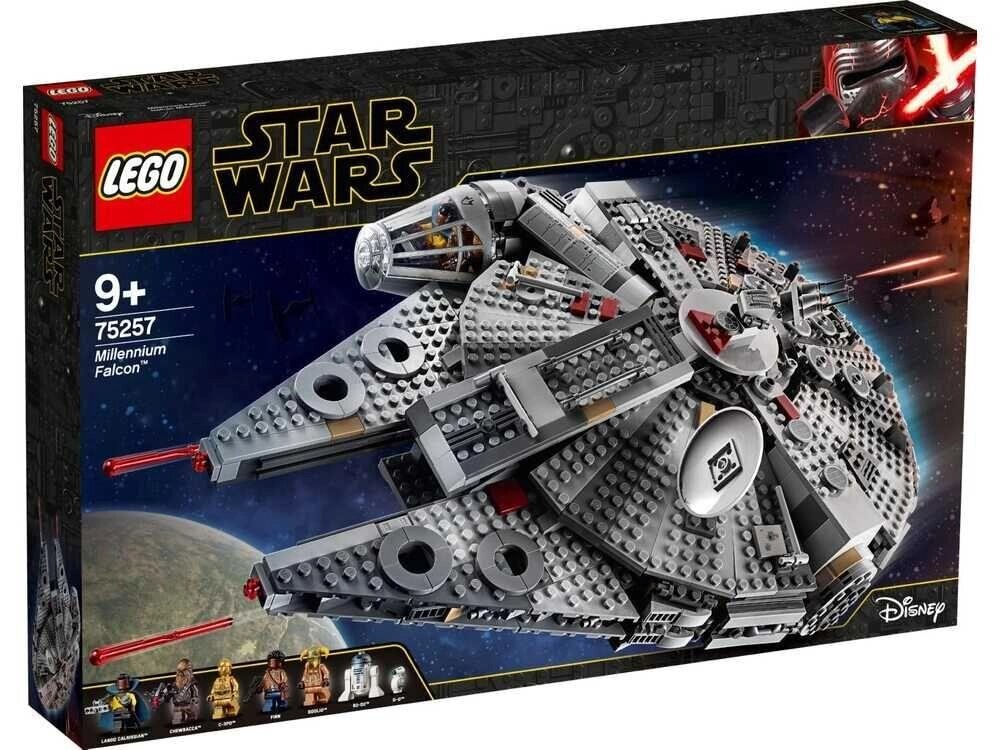 + ПОДАРОК Новий Lego Star Wars 75257 Millenium Falcon від компанії Компас - фото 1