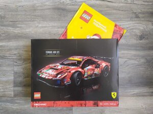 Подарунок + Lego (Лего) Technic 42125 Ferrari 488 GTE "AF Corse #51"