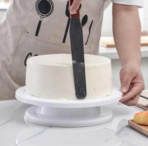 Підставка для виготовлення декорування торта поворотна 28 см 360 г