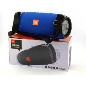 Портативна блютуз-колонка JBL Xtreme, 22 см, синя, є гурт