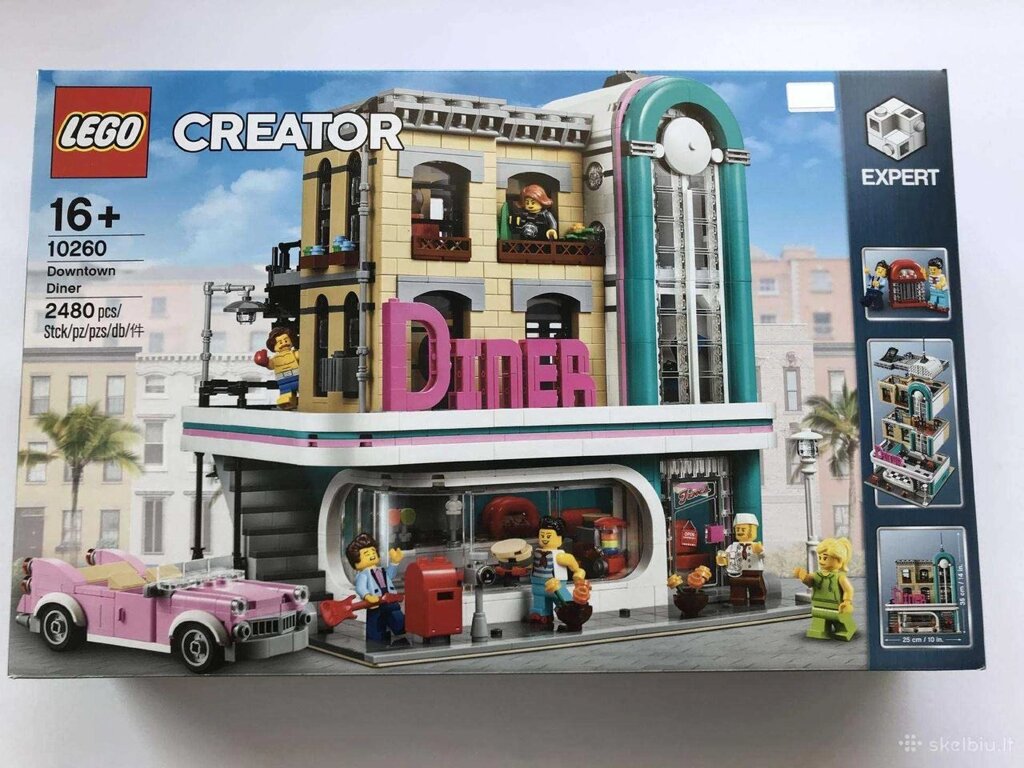 Повний Lego Creator Expert 10260 Downtown Diner від компанії Компас - фото 1