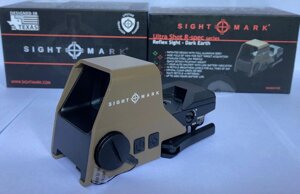 Приціл коліматорний Sightmark R-Spec з двоколірною мультисіткою 26031