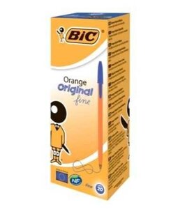 Ручка BIC Orange, 20 шт. пач., синя